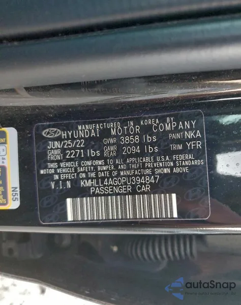 2023 Hyundai Elantra Se из США, поврежденный, VIN KMHLL4AG0PU394847